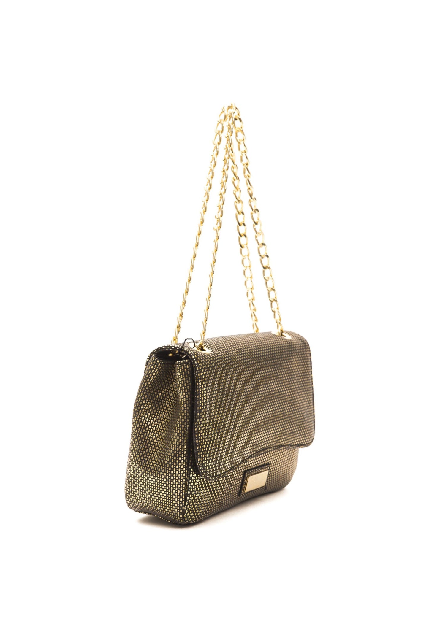 Italian craftsmanship and contemporary style in a black leather crossbody bag 