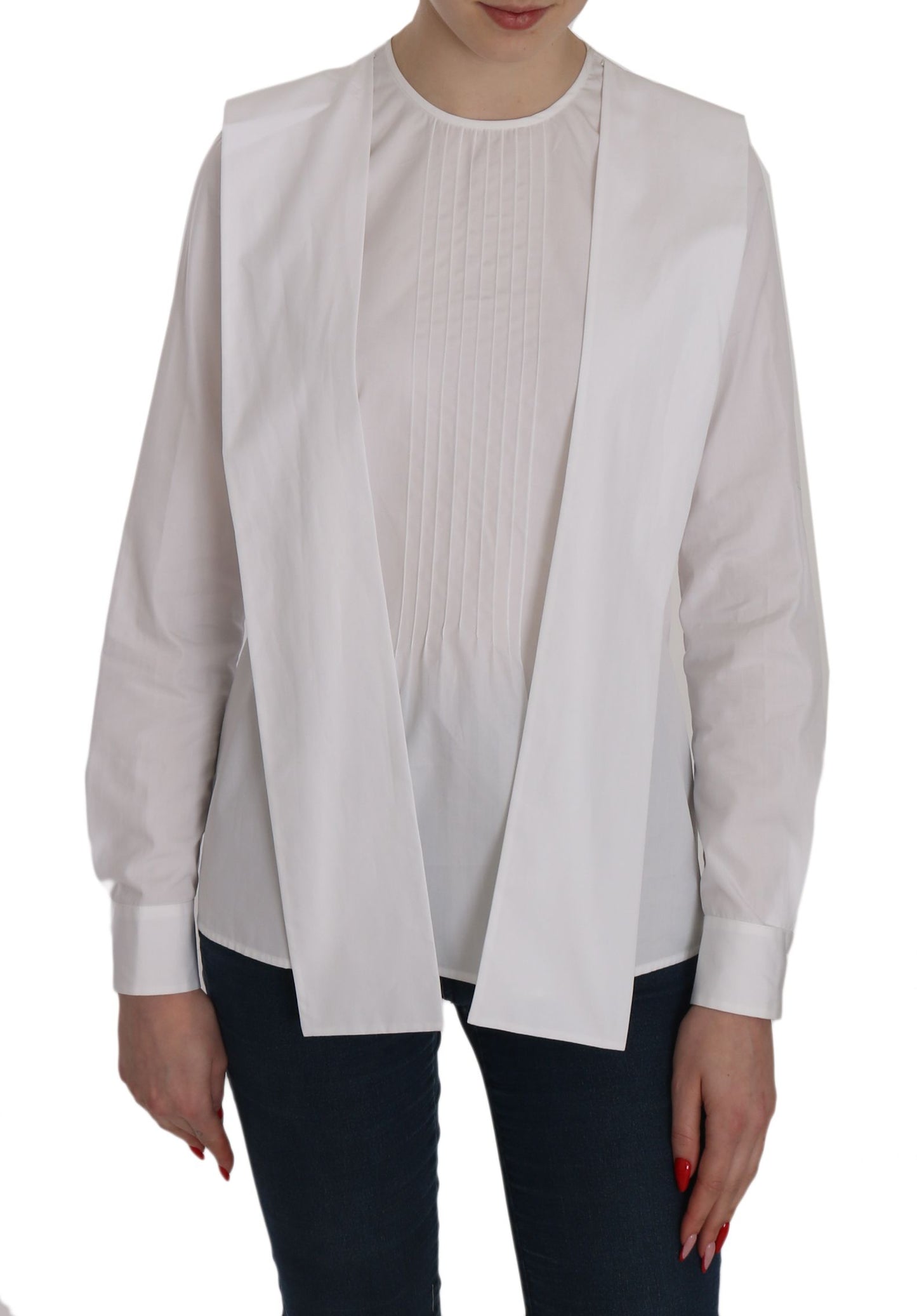 New Dsquared² White Crew Neck Top with tags and refined logo details