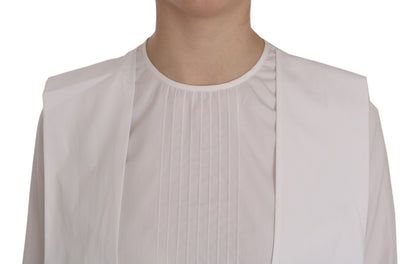 Stunning Dsquared² White Crew Neck Top made in Italy
