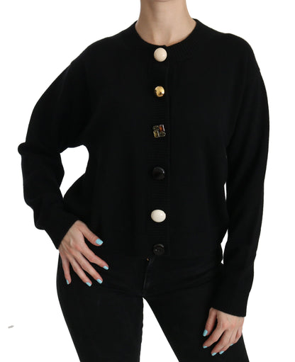 Indulge in the comfort of authentic Dolce & Gabbana cashmere cardigan