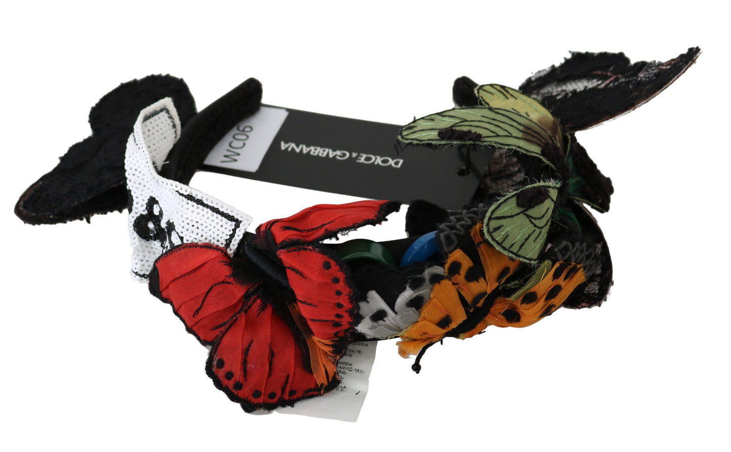 Rare and sophisticated Dolce & Gabbana headband, a symbol of Italian craftsmanship