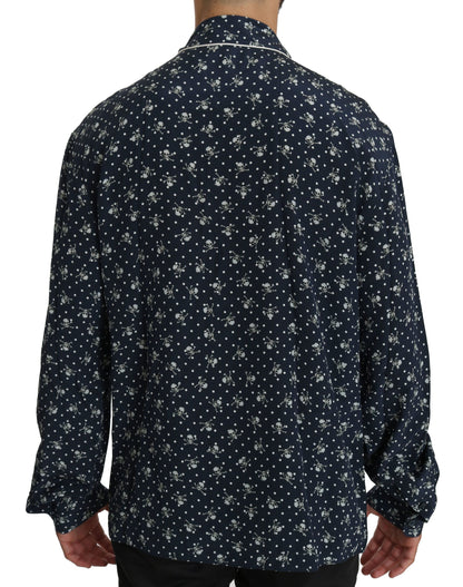 Finest silk crafted lounge shirt for unmatched comfort and style