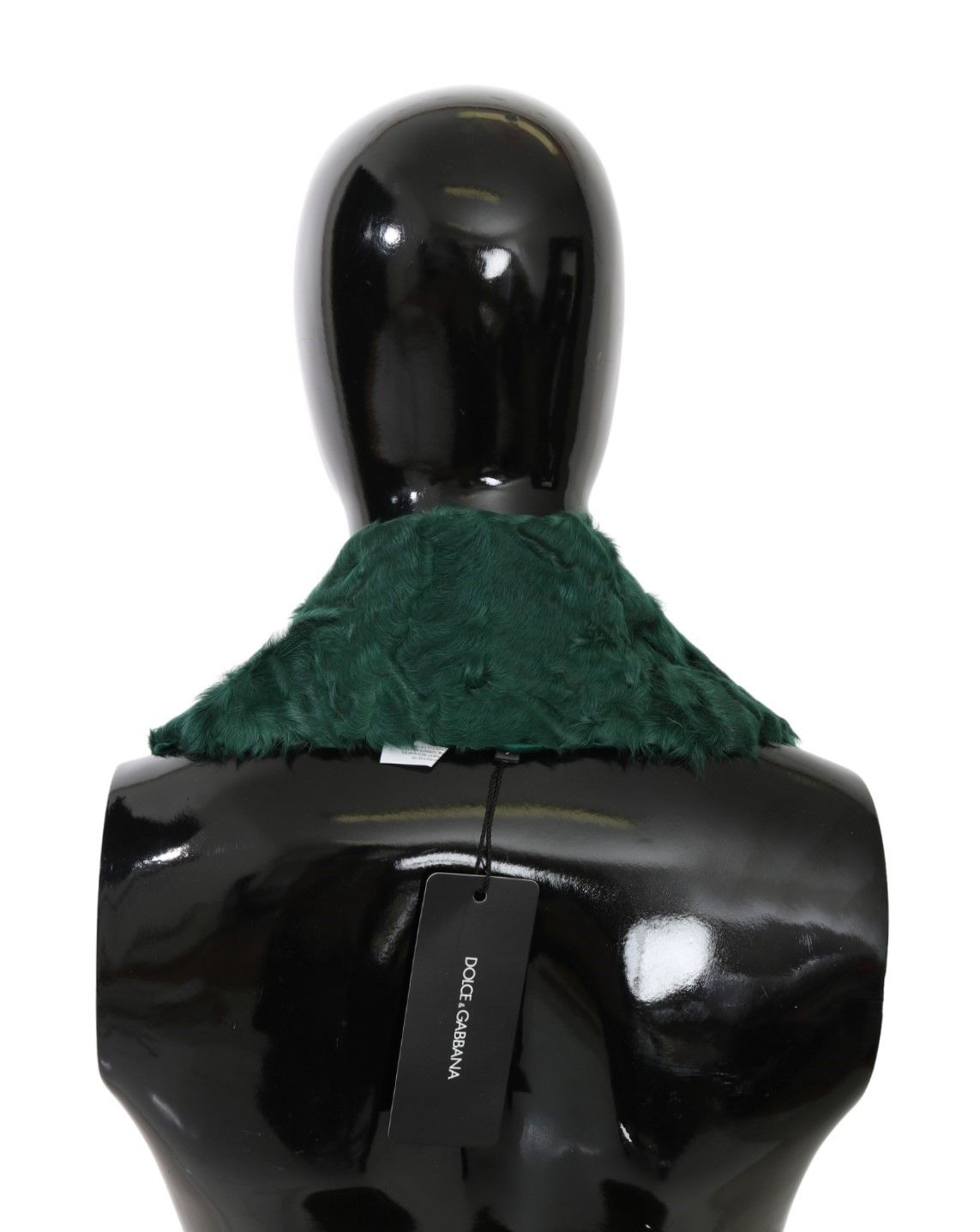 Luxurious Italian-crafted lambskin fur scarf by Dolce & Gabbana
