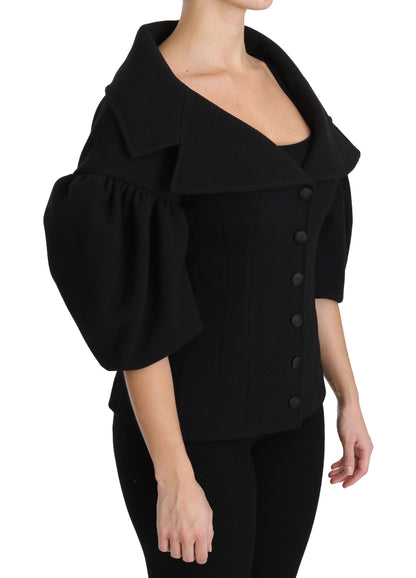  Streamlined silhouette, classic button closure, and luxury logo details 