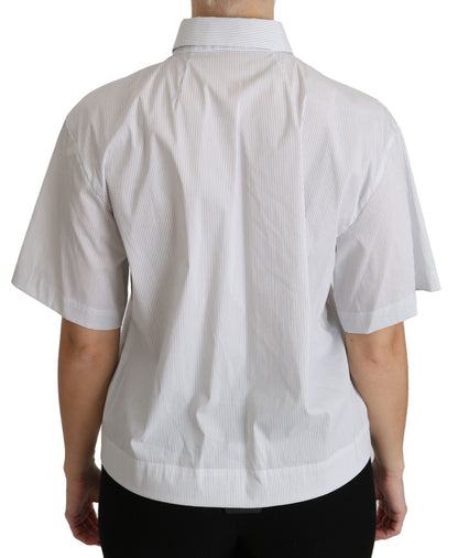 Italian-made Dolce & Gabbana polo exuding comfort and elegance
