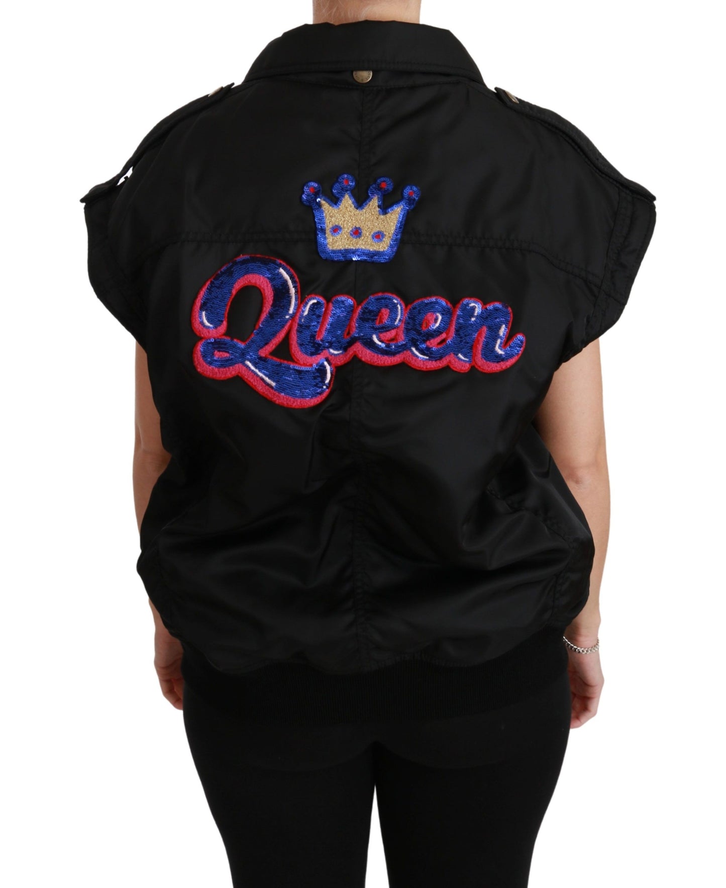 Luxury and functionality combine in this Dolce & Gabbana bomber jacket