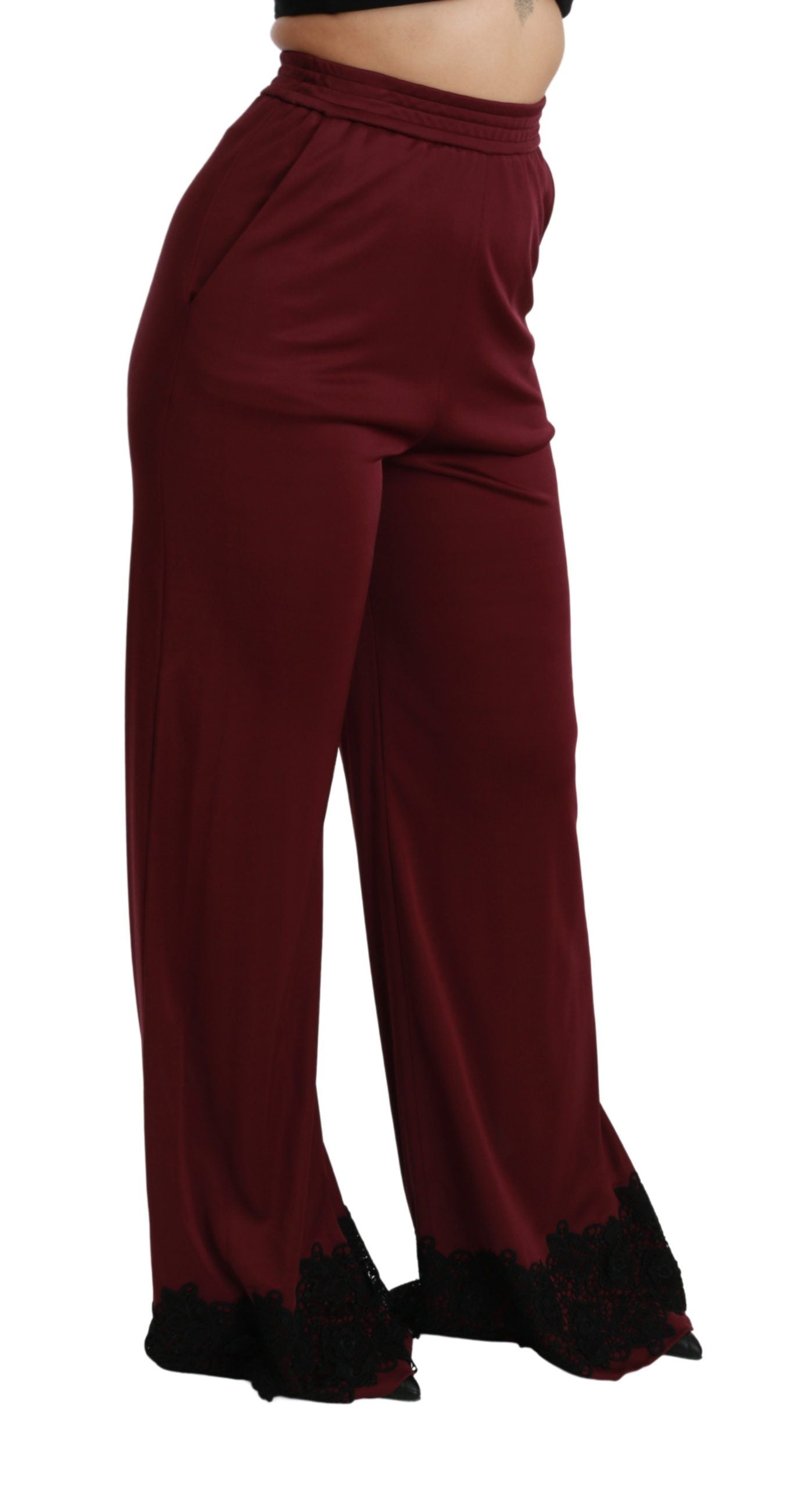 Italian finesse in every stitch - Dolce & Gabbana high waist trousers