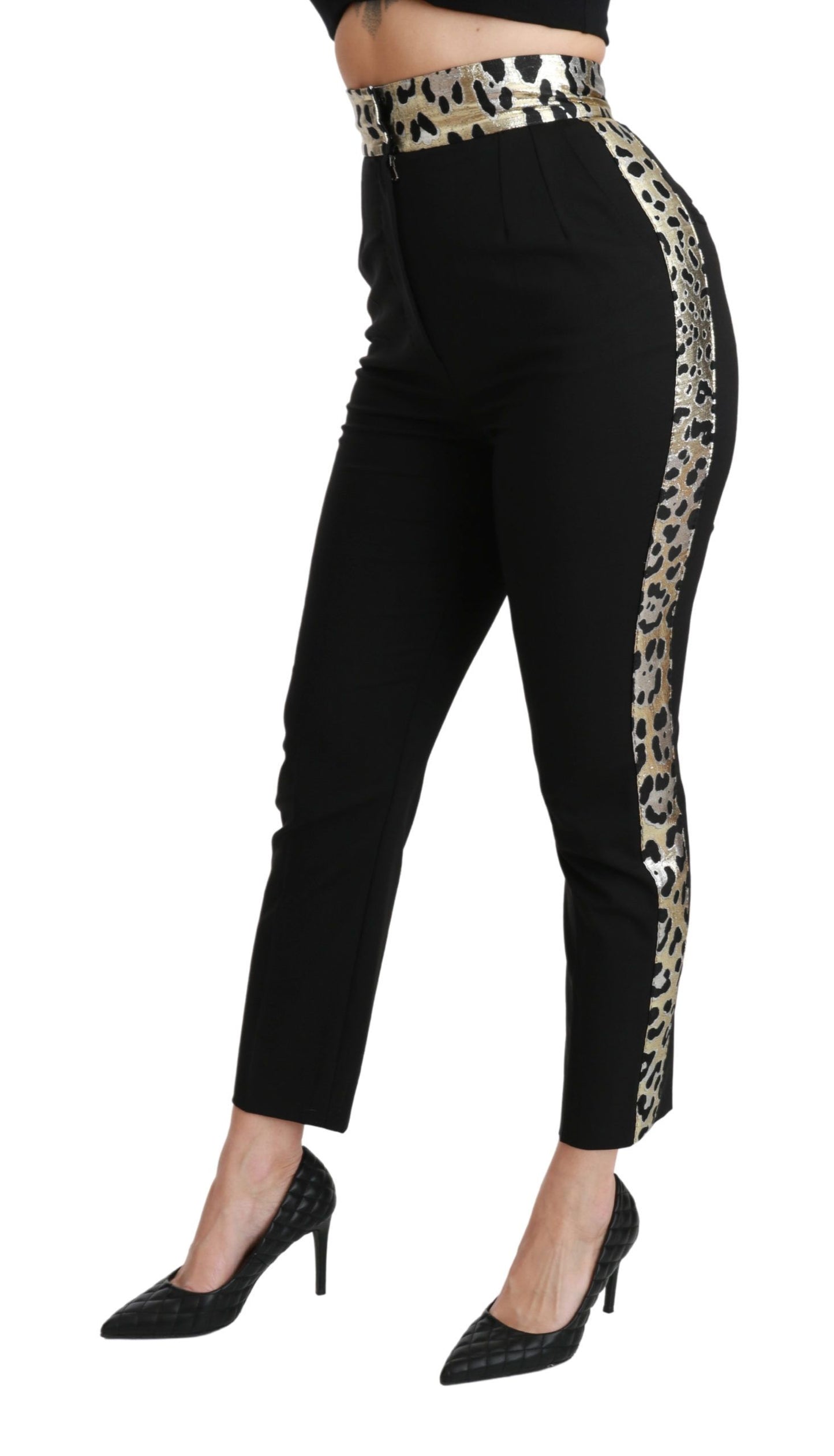 Dolce & Gabbana High Waist Pants with comfortable yet flattering skinny fit