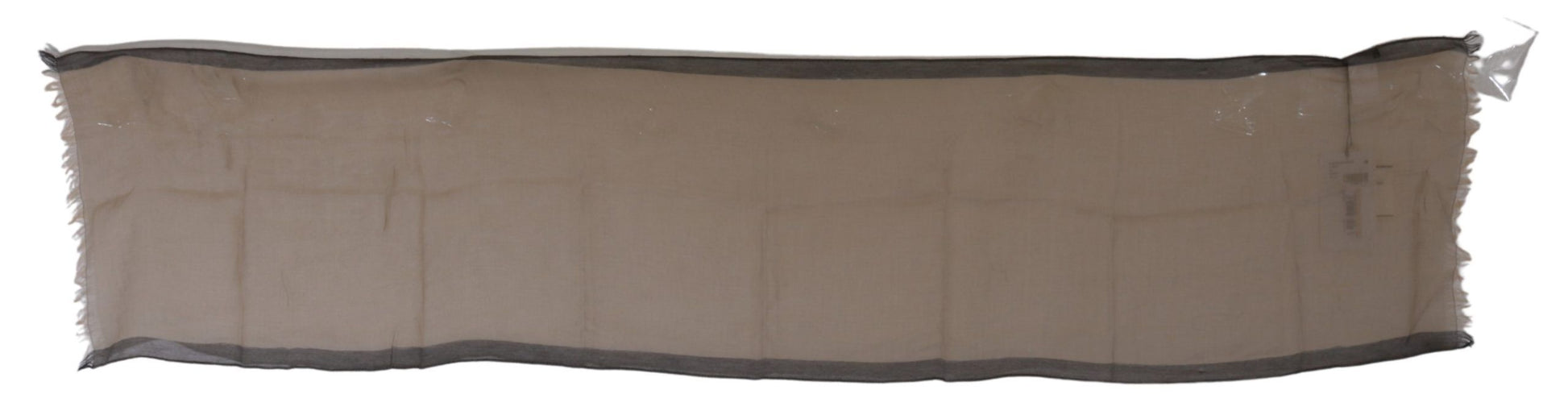 Costume National Beige Cotton Scarf
