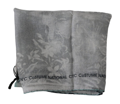 Affordable luxury and effortless elegance with this Costume National silk scarf