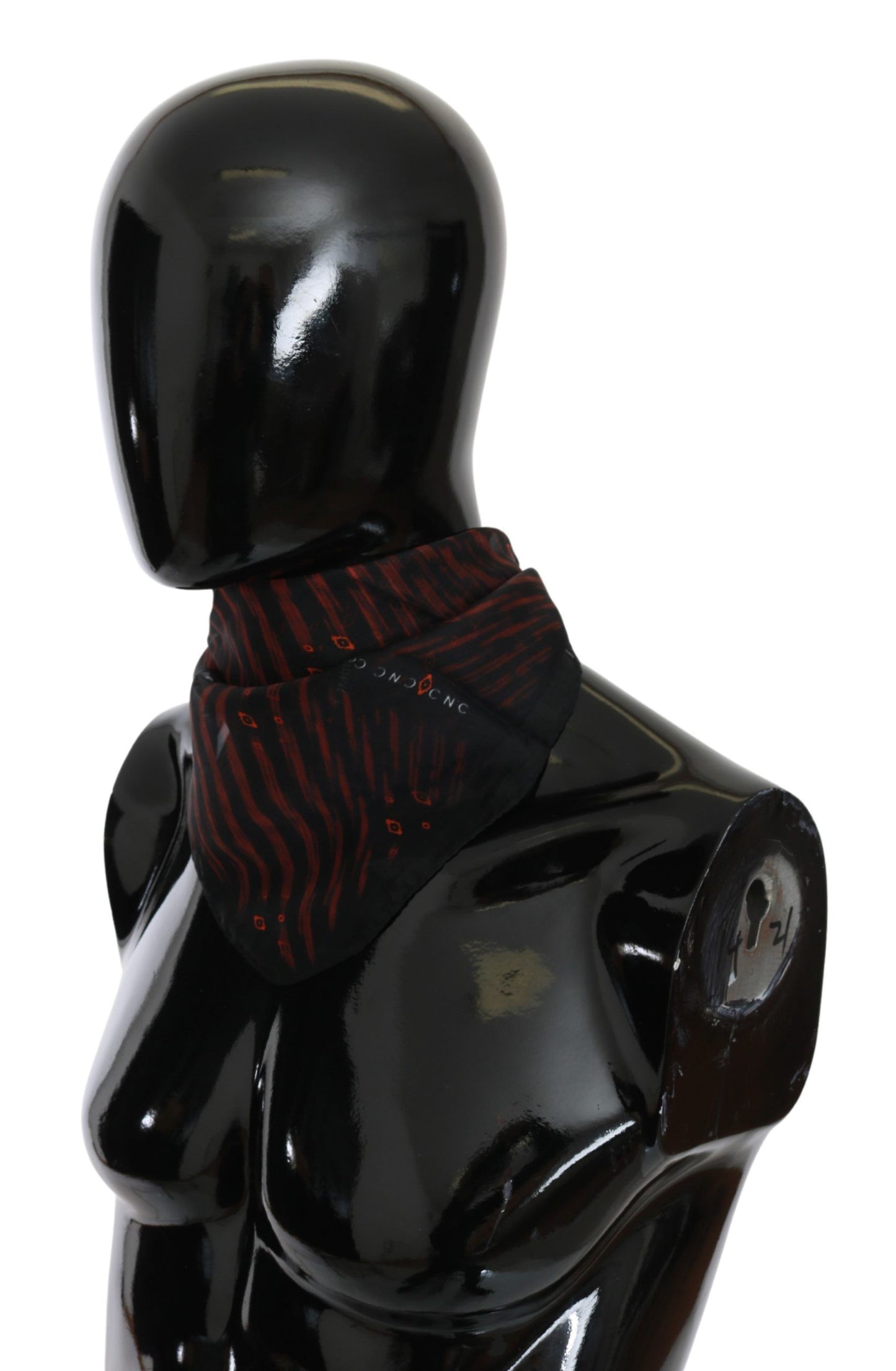 High-quality Craftsmanship and Iconic Logo featured in Costume National Silk Bandana Hat