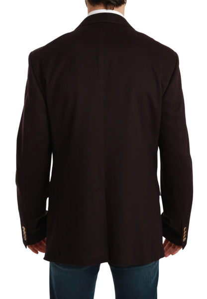 Elegant and sophisticated Dolce & Gabbana Taormina Blazer in slim fit design with silk lining