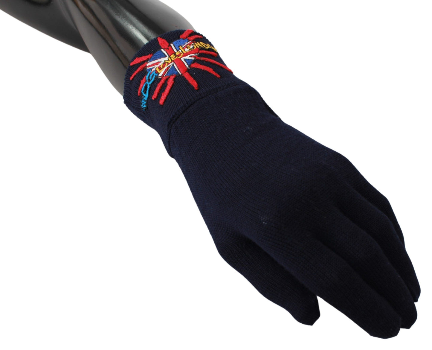 Unisex gloves crafted from 100% virgin wool with logo details