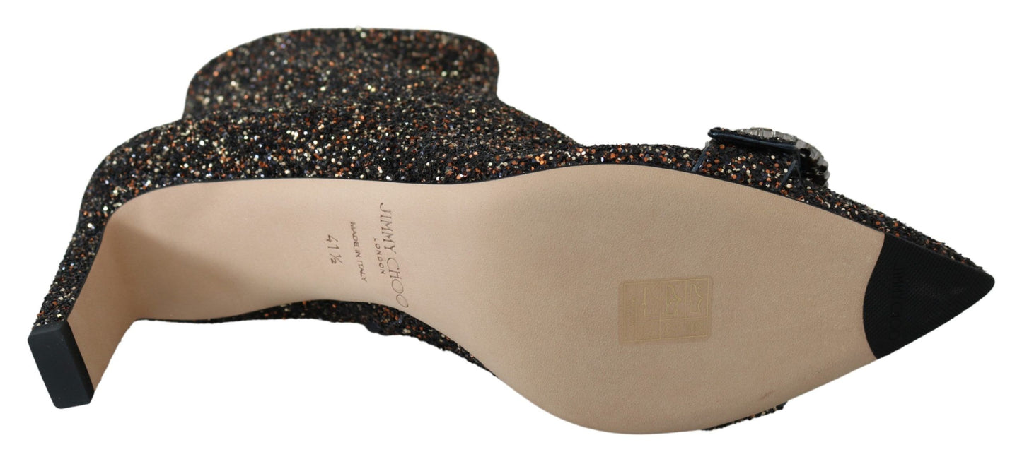 Crafted with Italian leather, amethyst mix color for unique glamour