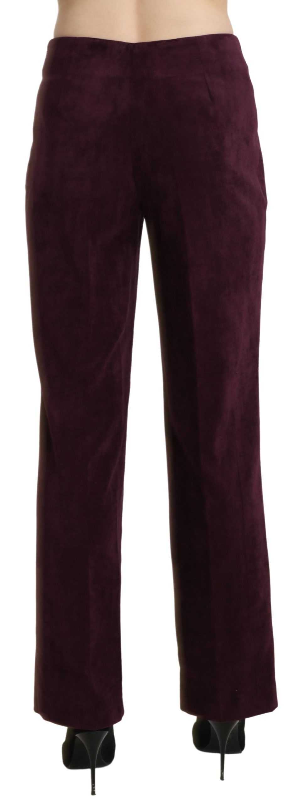 Fashion-forward high waist straight pants exuding elegance and high-end appeal