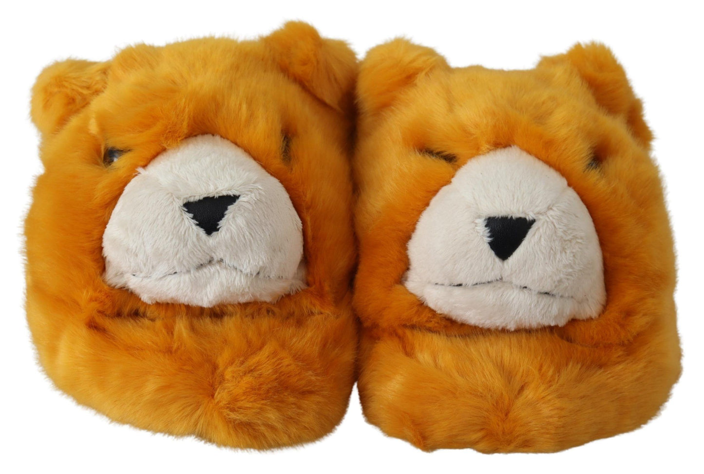 Exquisite craftsmanship and comfort in Dolce & Gabbana Lion Slippers