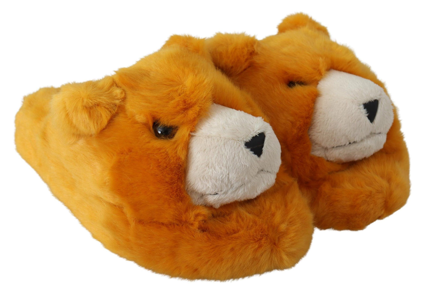 Yellow Lion Slippers with impeccable Italian craftsmanship