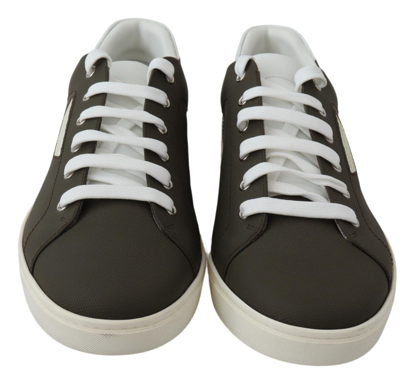 Dolce & Gabbana low-top sneakers made of 100% leather in Italy