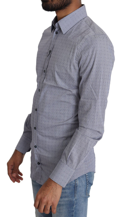 Italian crafted Dolce & Gabbana Sicilia Slim Fit Shirt with logo details