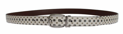 Made in Italy with 100% silk bowtie and 100% leather belt