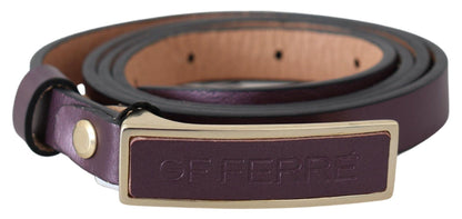 Fashion belt with logo details and exquisite craftsmanship from Italy