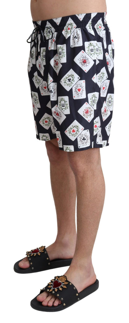 Dolce & Gabbana luxury swimwear with practical pockets and logo details