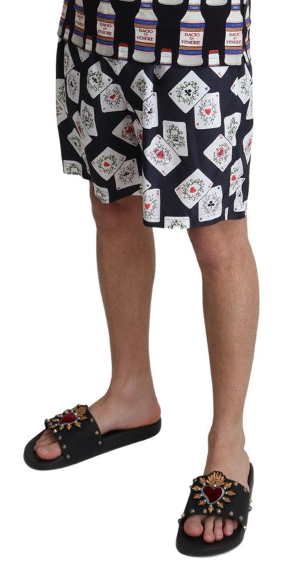 Stunning new-with-tags swim trunks designed for fashion statement by the water