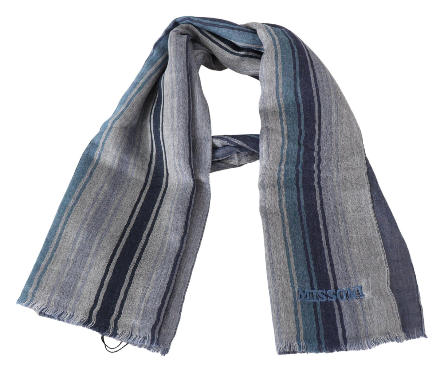 Exquisite Missoni wool scarf crafted in Italy for style and warmth
