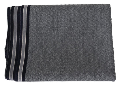 Generously sized unisex wool scarf, crafted with pride in Italy
