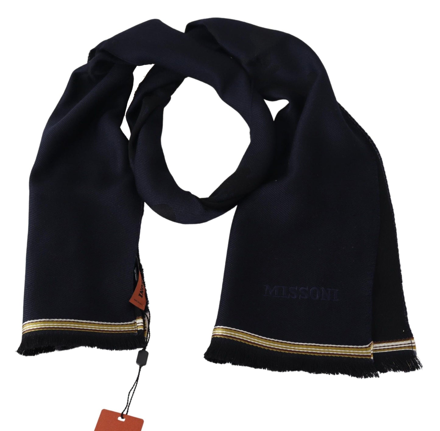 Unisex Italian-made wool scarf for versatile and elegant styling
