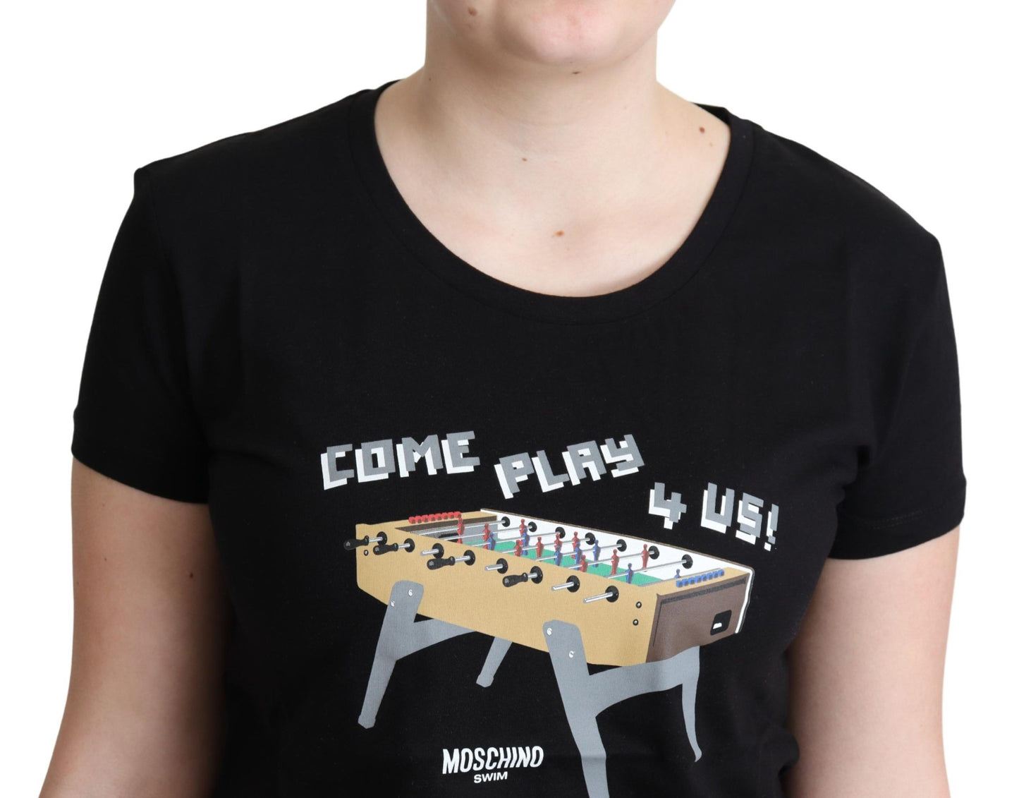 Elevate your everyday wear with playful Moschino tee