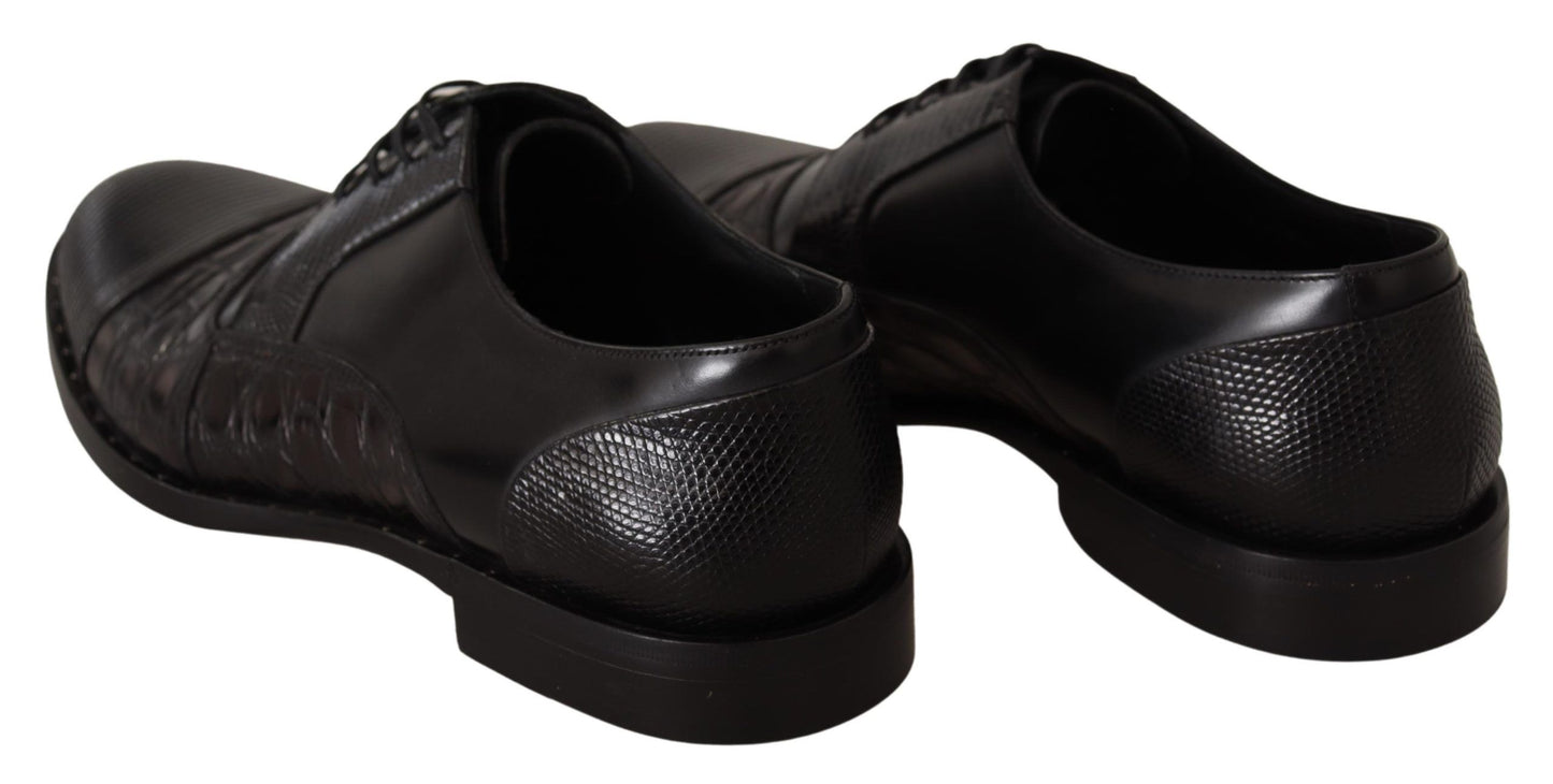 Italian-made formal oxford wingtip shoes exuding sophisticated charm