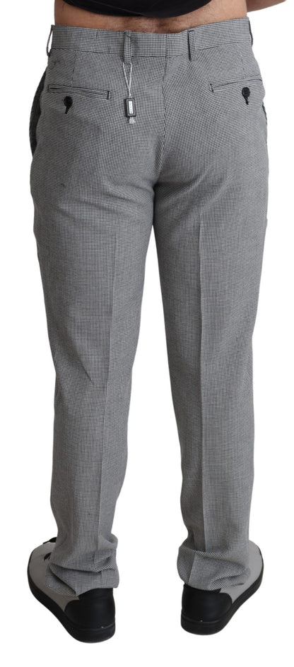 Men's Regular Fit Dress Formal Pants with Front and Back Pockets