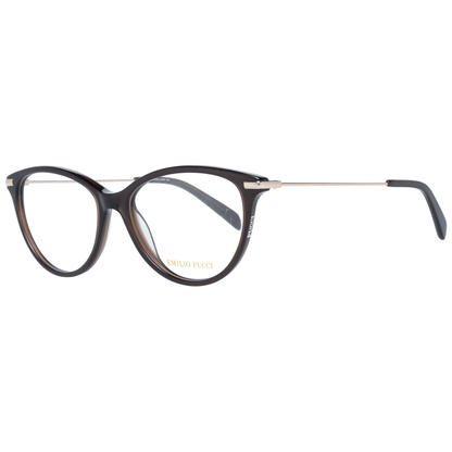 Emilio Pucci Brown Women Optical Frames with 100% UVA & UVB protection