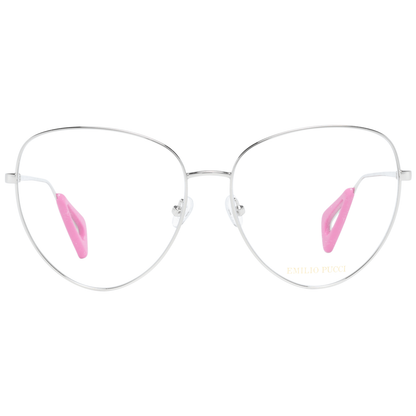 Round rose gold women frames with gradient brown lenses