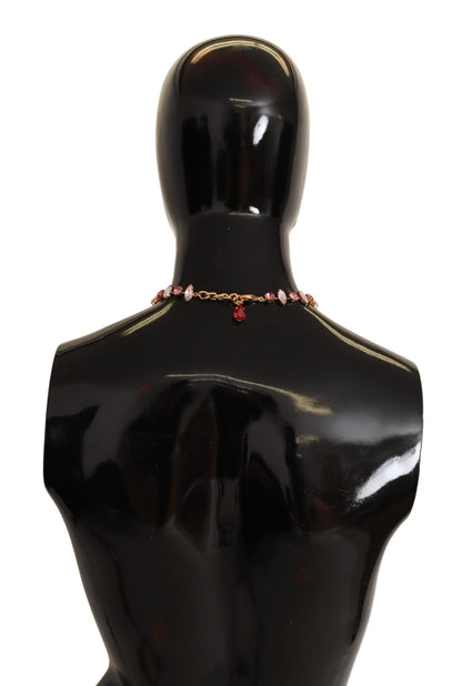 Luxurious Dolce & Gabbana statement necklace with Fumetti Cartoon motifs