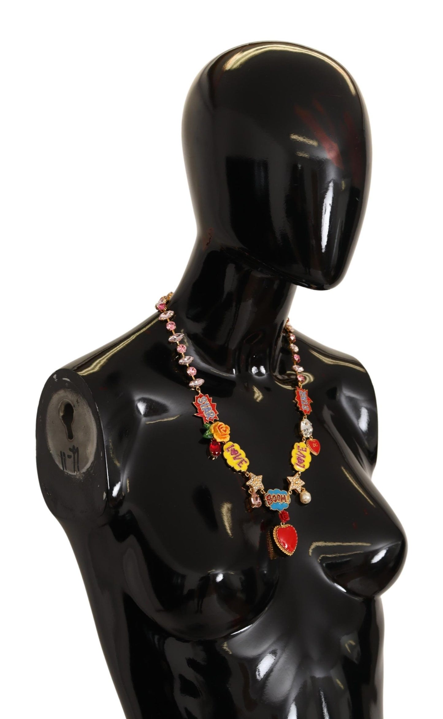 Whimsical elegance secured with a lobster clasp, made in Italy