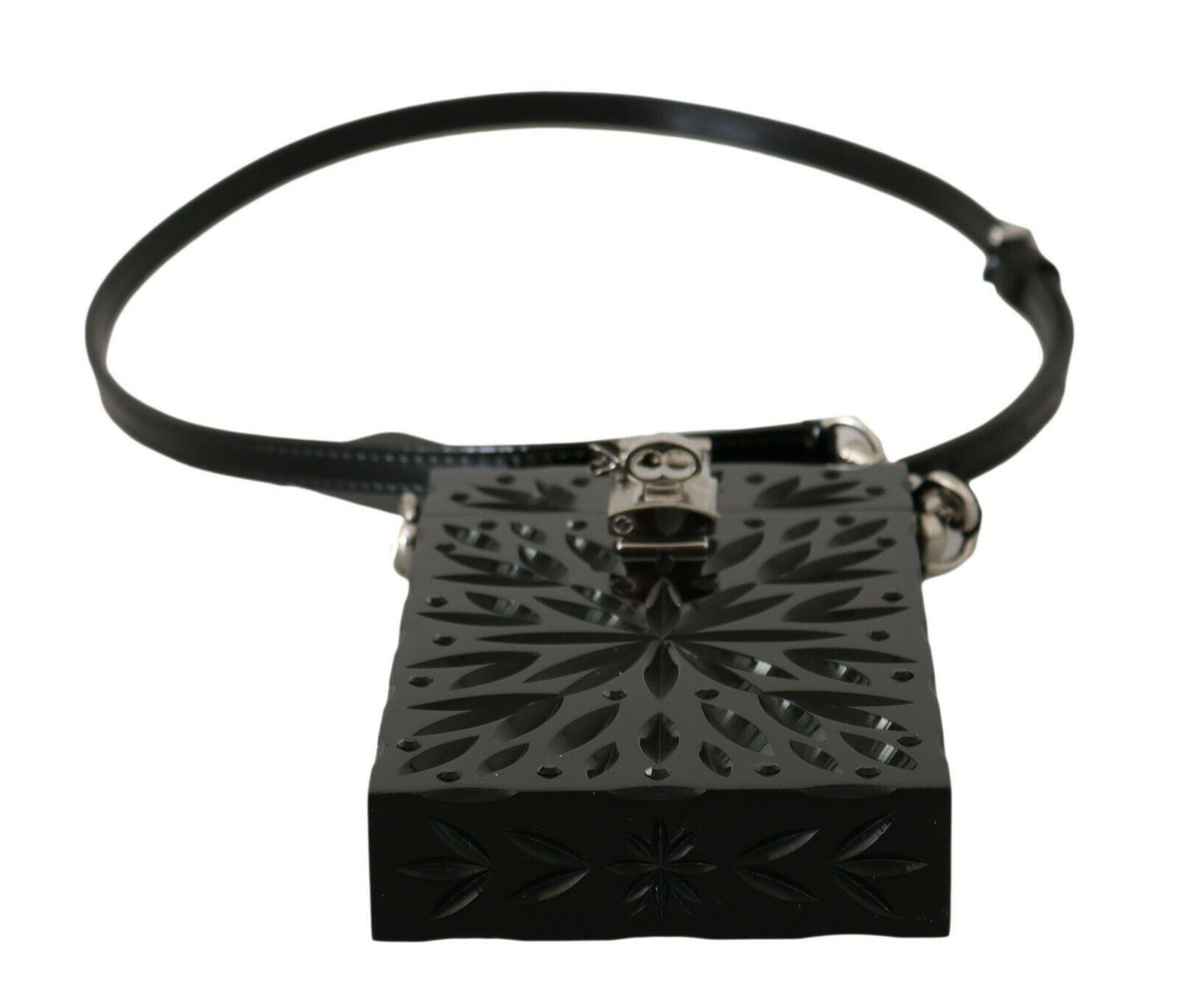 Exclusive Dolce & Gabbana Cigarette Case Holder in Black with Sleek Design and High Fashion Appeal