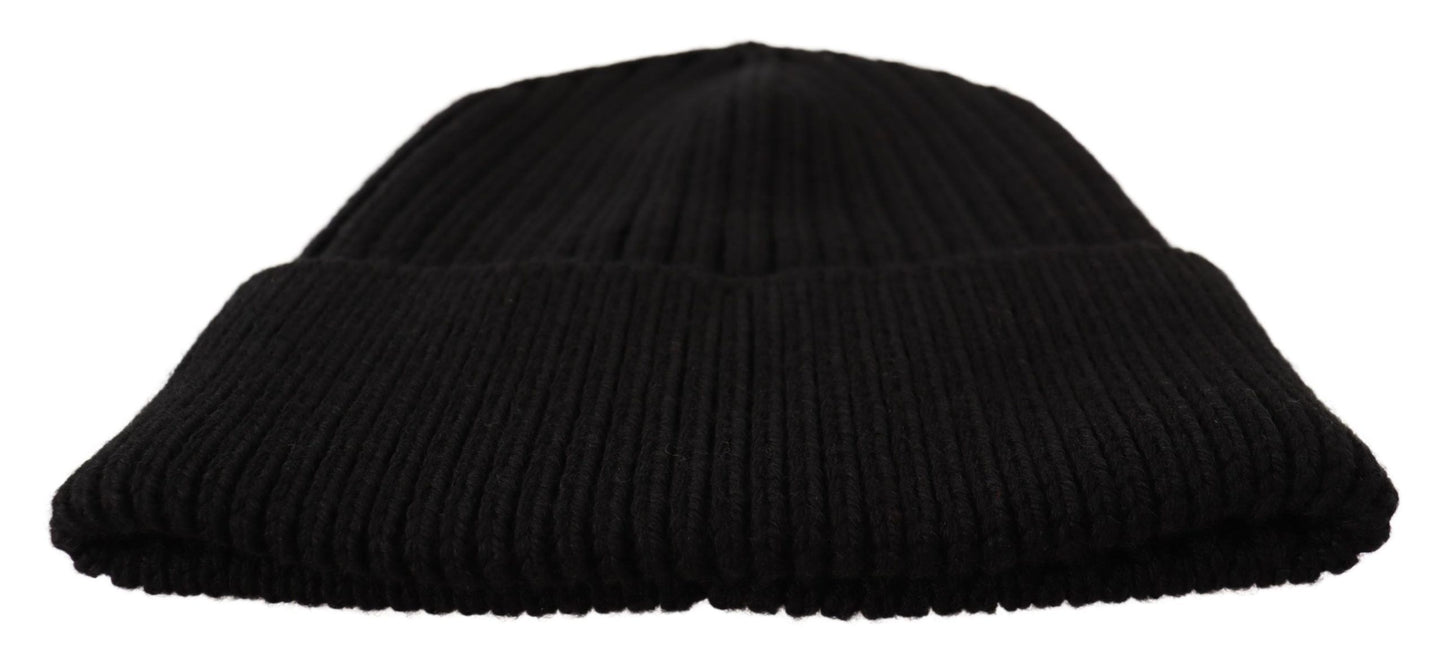 Sophisticated winter headwear with signature logo details