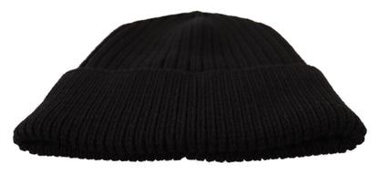 Sophisticated winter headwear with signature logo details