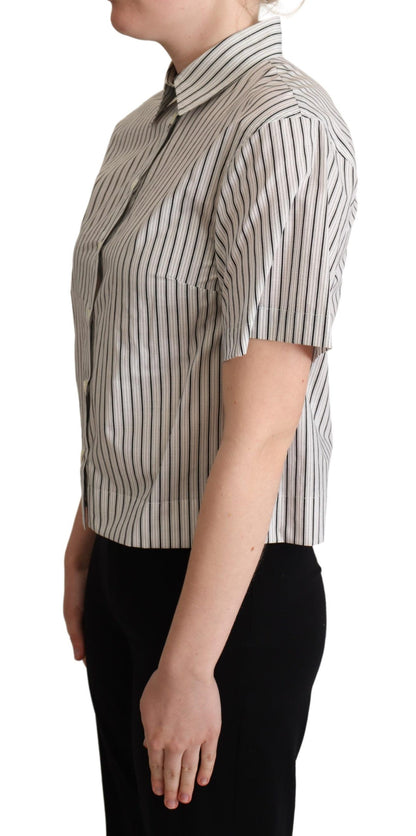 Italian-made 100% Cotton Polo Shirt with Iconic Logo Details
