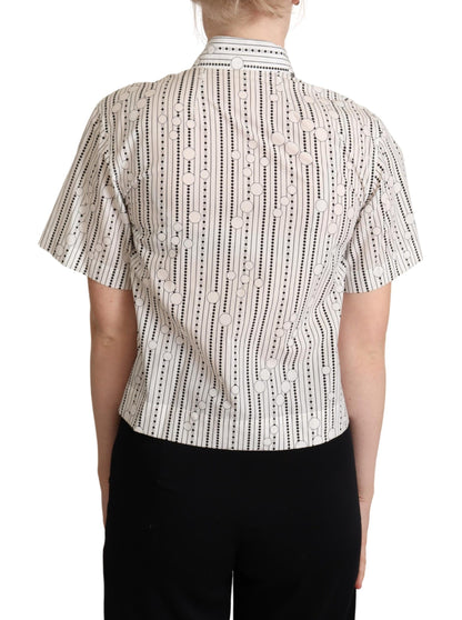 Subtly branded, made in Italy 100% cotton polo top exuding sophistication