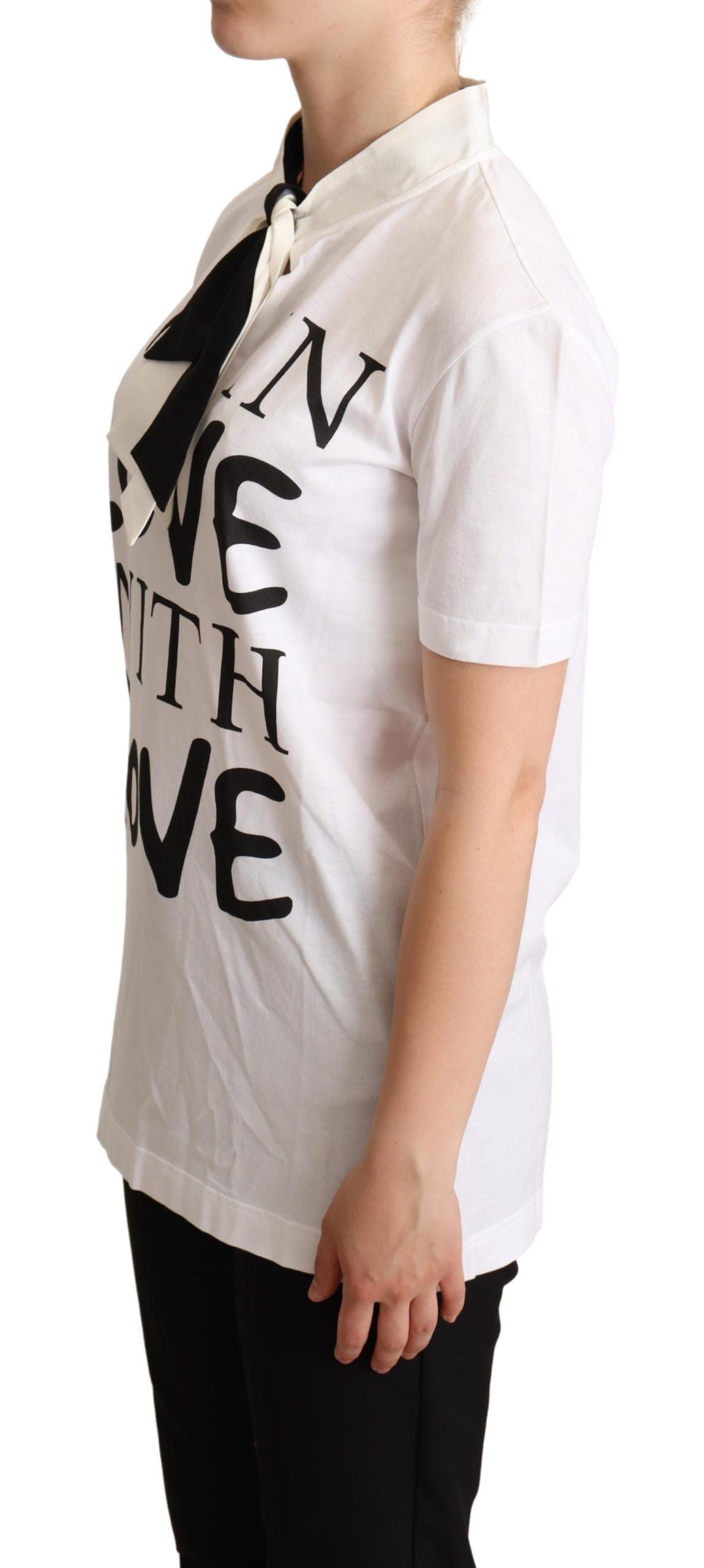 This top with a stylish ascot collar is perfect for social media moments or simply embracing your romantic side