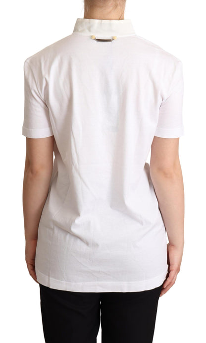 Luxurious white tee with a ‘I’m in love with love’ print, offering the perfect combination of comfort and high fashion appeal