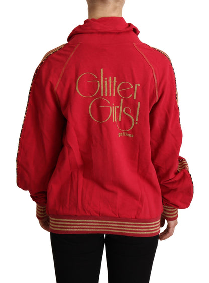 Statement piece with meticulous logo detailing and sleek zipper closure