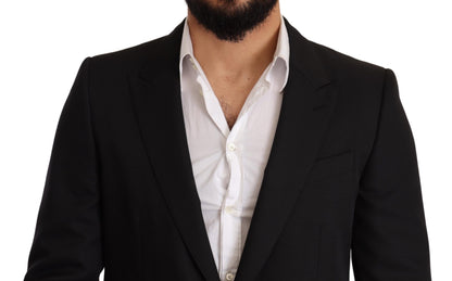 Sophisticated Single-Breasted Blazer and Matching Pants for Formal Events