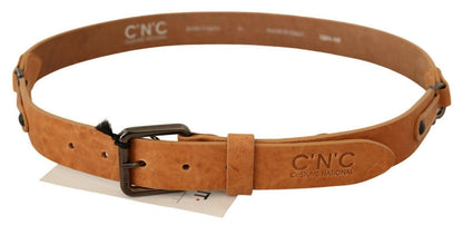  Premium Italian crafted light brown belt with original tags 