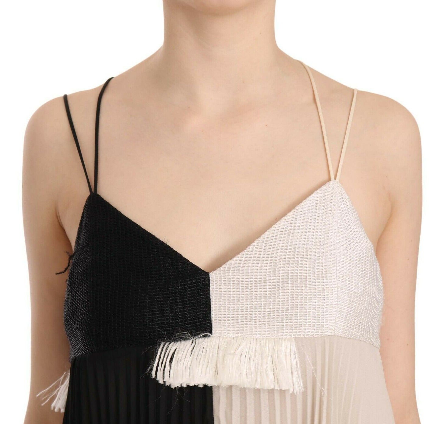 PINKO A-line Princess Mini Dress adorned with a subtle logo detail for brand prestige