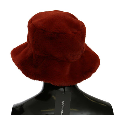 Elegant 100% Polyester bucket cap from prestigious Dolce & Gabbana