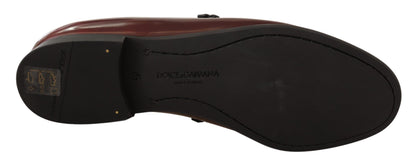  Rich Bordeaux 100% Leather Dress Shoes 